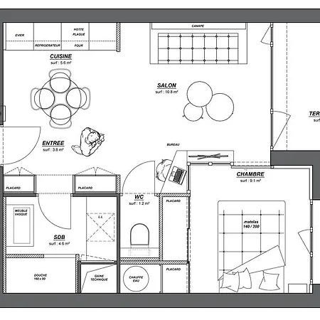 Apartment Superieur Le 16 Bourgoin-Jallieu